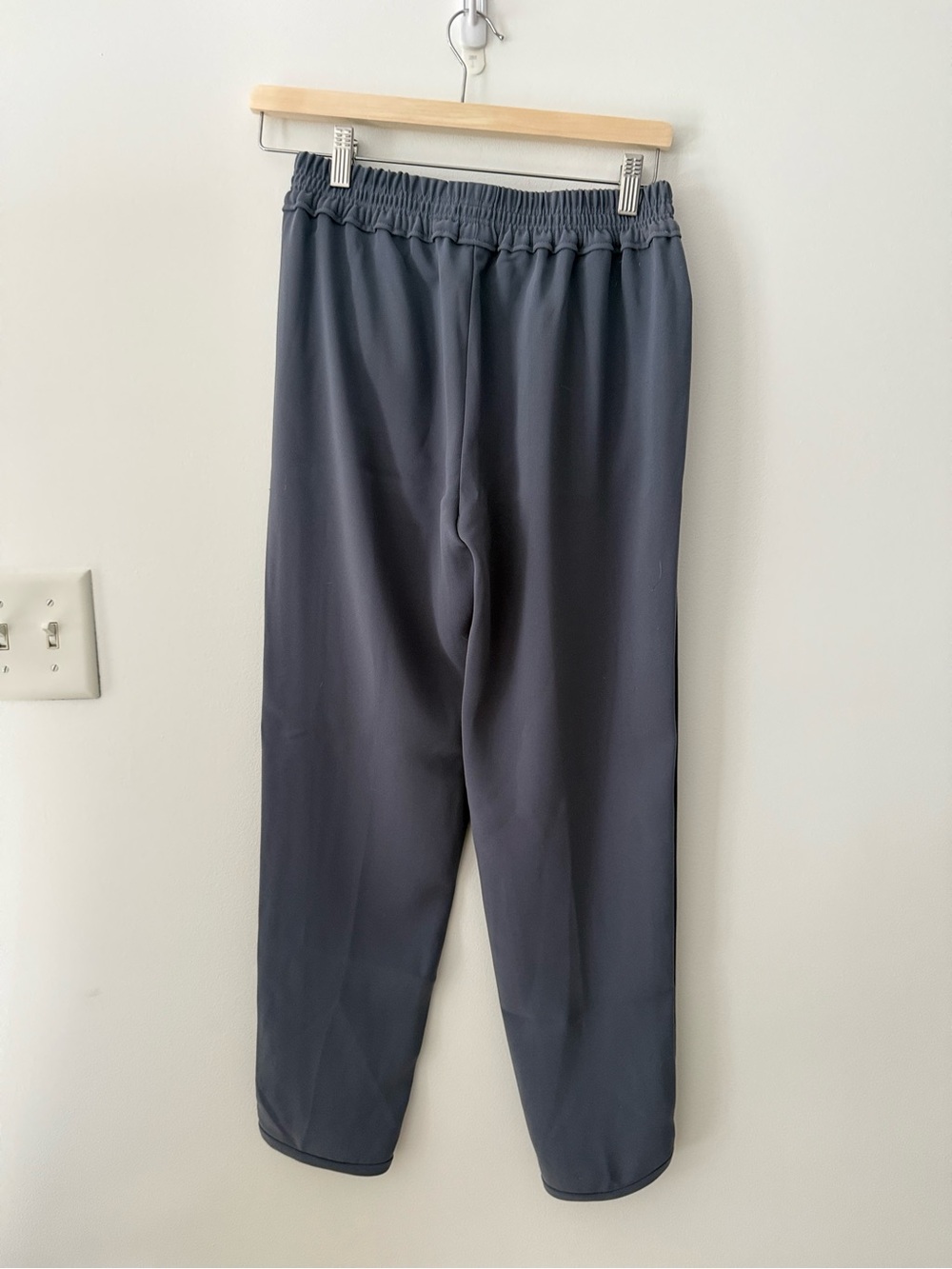 J Crew Gray Blue Pullover Taper Pants